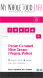 Mobile Screenshot of mywholefoodlife.com